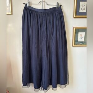 Reversible Tulle Uniqlo Midi Skirt